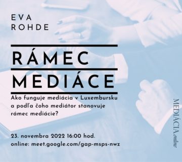 Ramec mediacie 360x320