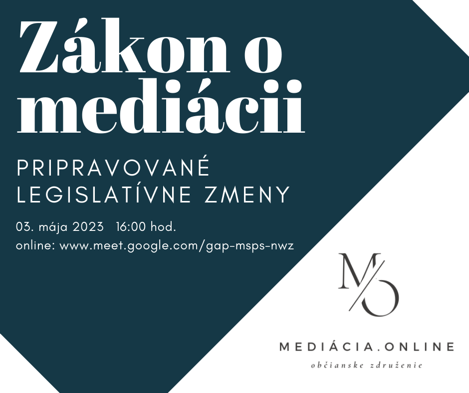 Pripravovane legislativne zmeny